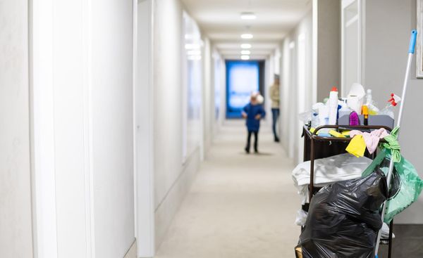 cleaners-trolley-with-cleaning-equipments-hotel
