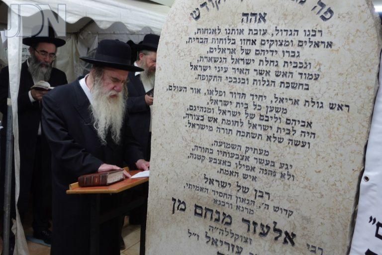 הגר''מ גרוס ציון הגרא''מ שך זצ''ל (3)