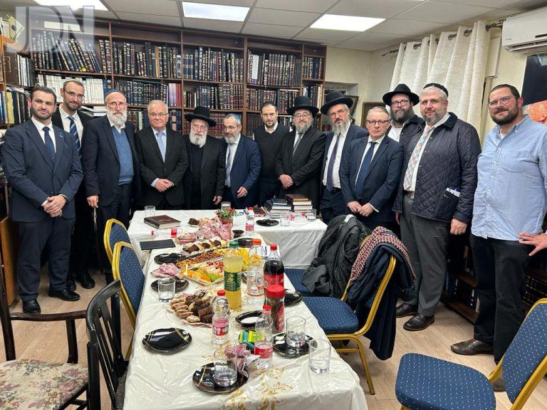 המשלחת בביקור ההזדהות באדיבות ארגון רבני גרמניה (1)