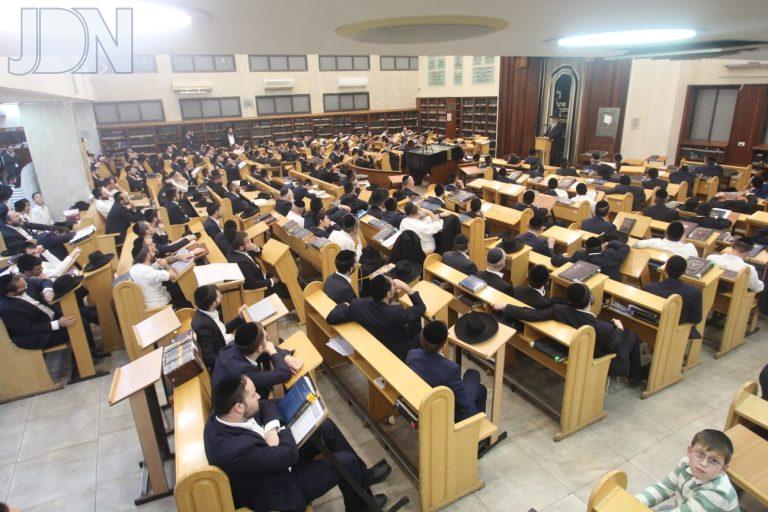 עצרת הגרב''מ אזרחי ביהכנ''ס הגדול ב''ב א