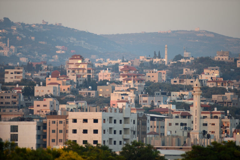 The Palestinian city Tulkarm