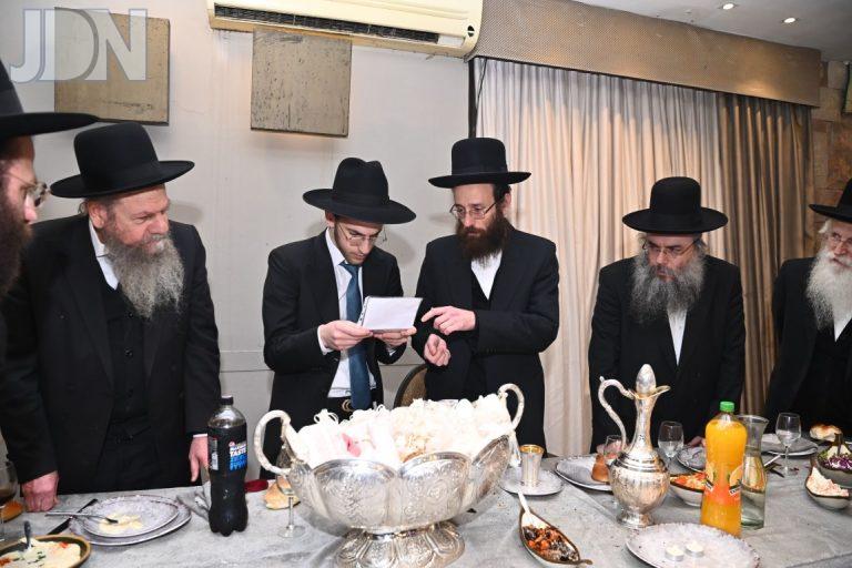פדיון הבן לנין הגר''מ אדלשטיין ונכד הגר''ש קנייבסקי (2)