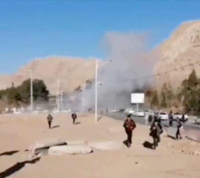 Explosions in Kerman