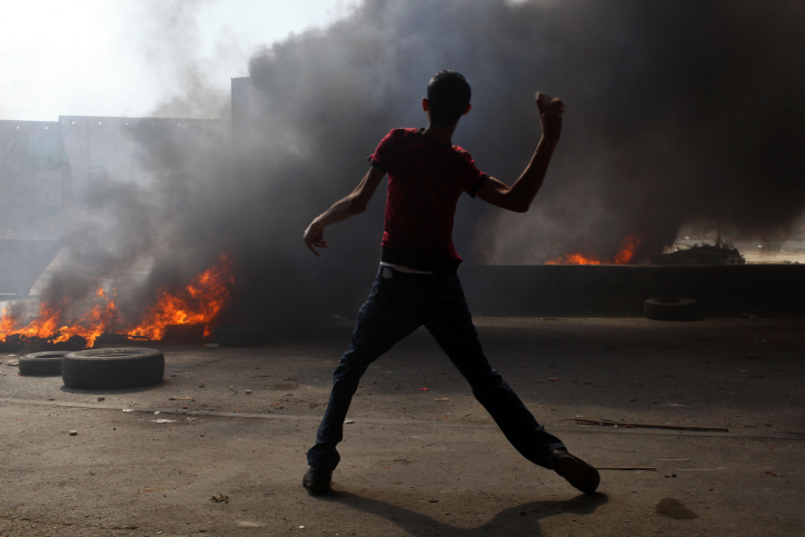 clashes in Qalandia