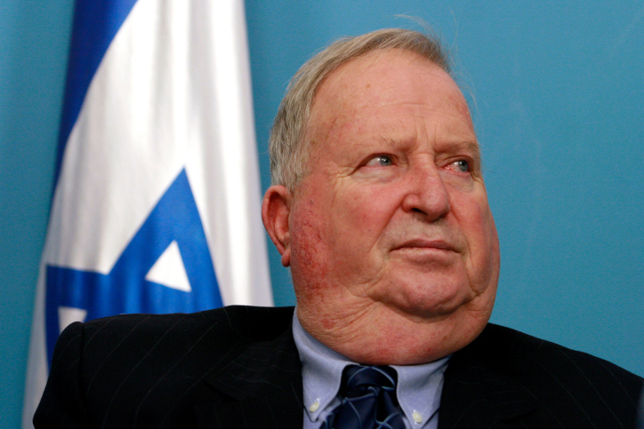Bayga Avraham Shohat gives a press conference at the Prime Minister Office in Jerusalem