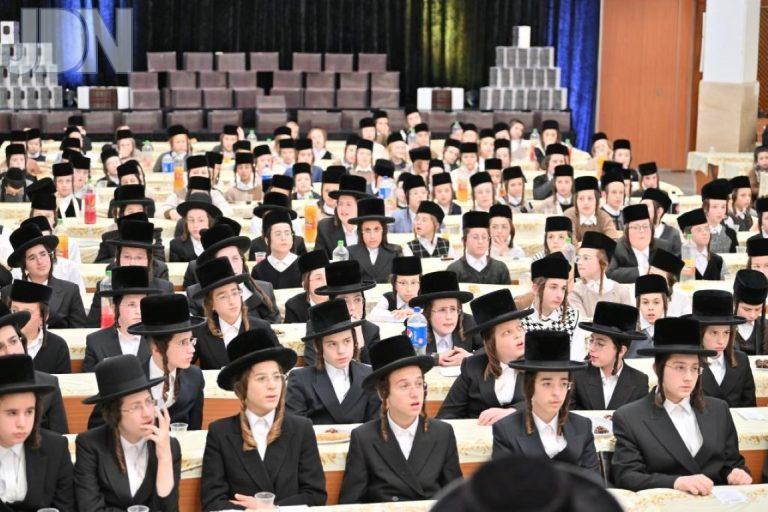 מעמד כבוד התורה בת ת תפארת מרדכי נדבורנה בבני ברק קרדיט חובה צילום יהושע פרוכטר (13)