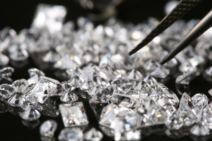 Illustration of diamonds
