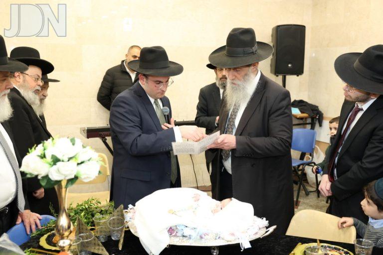 הגר''ד אברהם פדיון הבן לנכד (6)