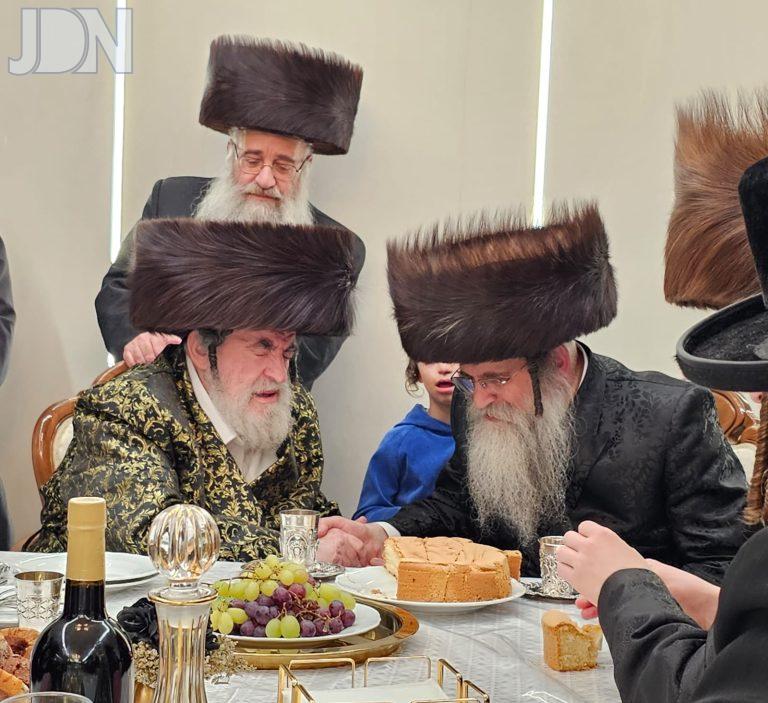 ויז'ניץ גאב''ד אנטוורפן ביקור (7)