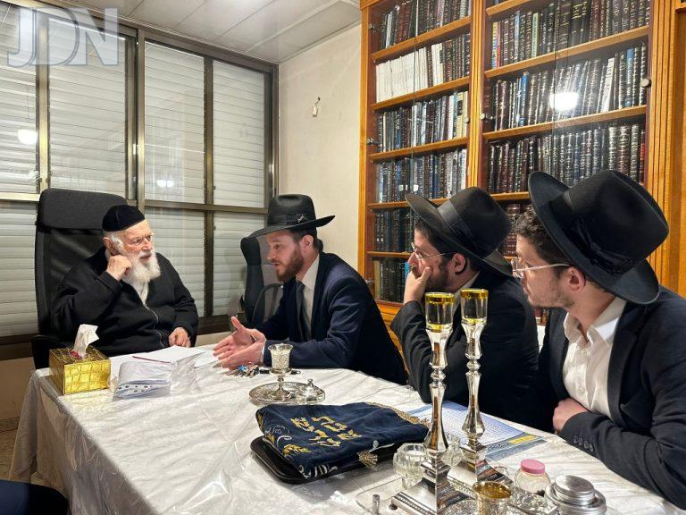 מעמד ייסוד מכון תורת היולדת בנשיאות מרן רבינו שליט''א