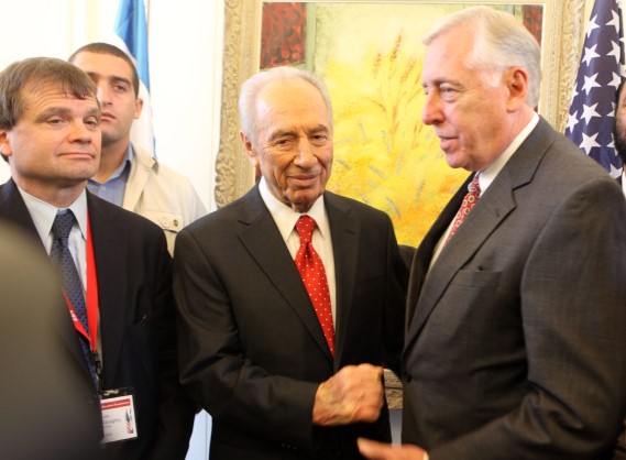 ISRAELI PRESIDENT SHIMON PERES