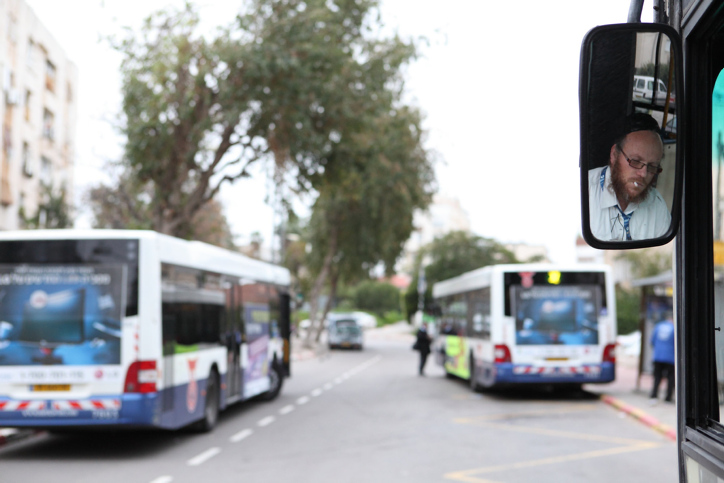 ULTRA ORTHODOX BUS DRIVER IN BNEI BRAK