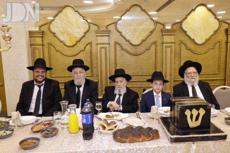 הגר''א שמן בר מצוה לנכד (7)