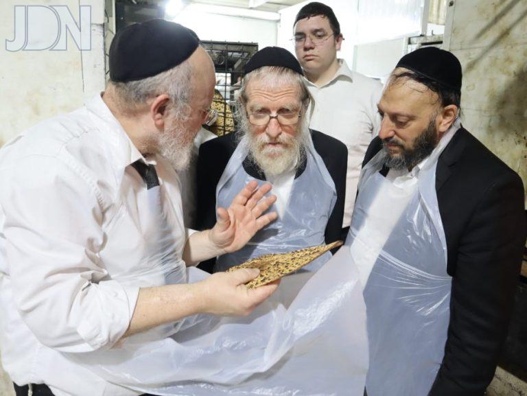 הגר''י אונגרישר באפיית מצות (5)