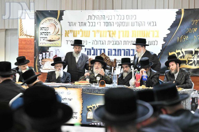 ויז'ניץ פתיחת מגבית קמחא דפסחא (13)