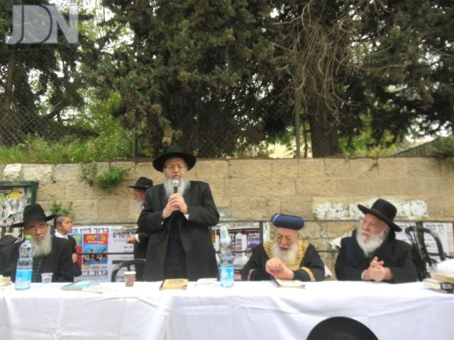 עצרת נגד הגיוס ירושלים (4)