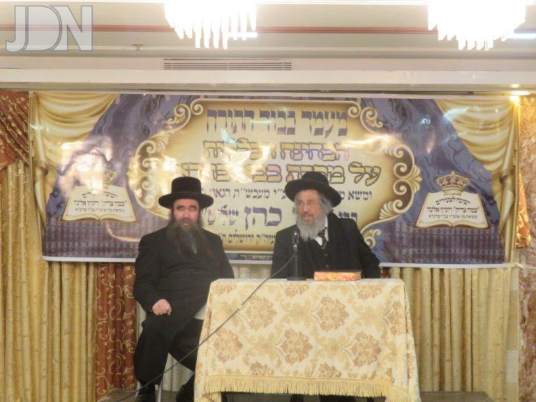 ראש ישיבת חברון בחן את תלמידי ישיבת ויזניץ באלעד (1)
