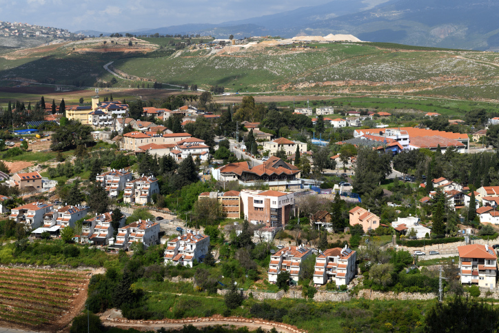 The town Metula