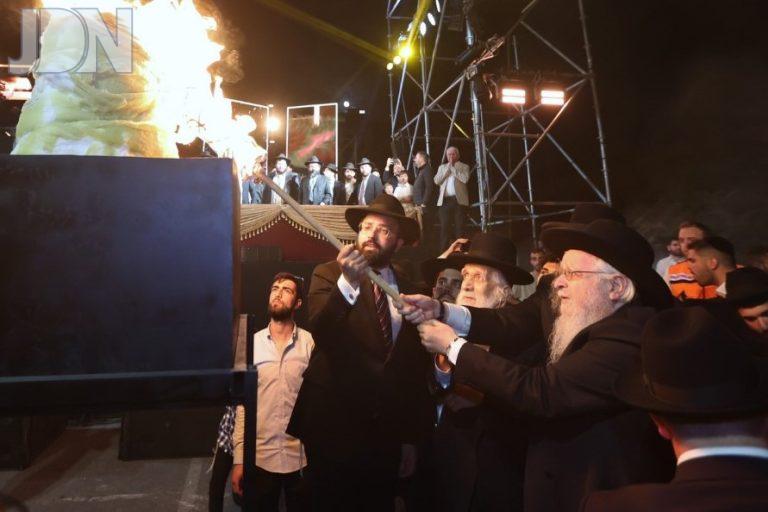 בית שמש הדלקה חברי המועצת ש''ס (020)