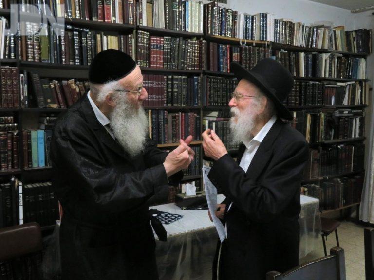 הגר''ש גלאי בביקור חג הגרי''א דינר (4)