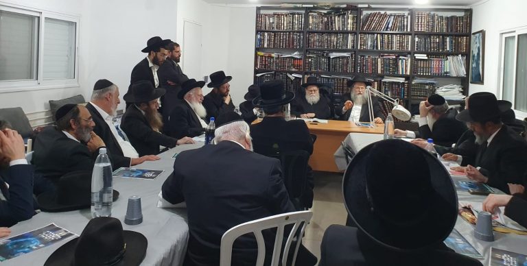 משמרת השבת הרב גרוסמן אלעד