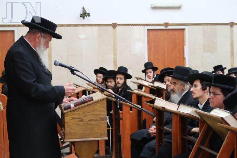 ראש הישיבה הגרנ''פ מאירזאהן שליט''א במעמד