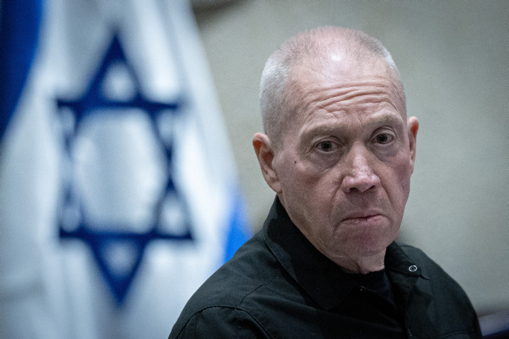 DEFENSE MINISTER YOAV GALLANT