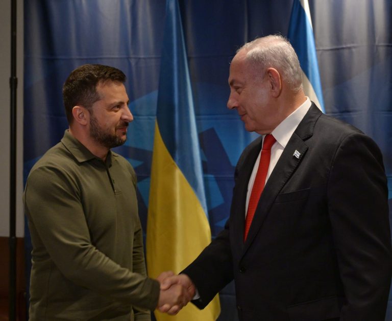 נתניהו זלנסקי צילום לעמ