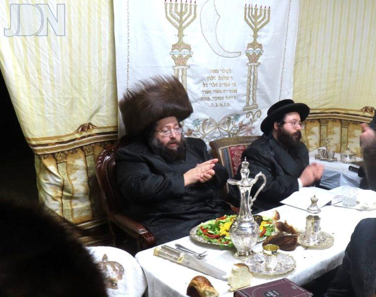 צאנז ז'מיגראד סוכות פ''ה (3)