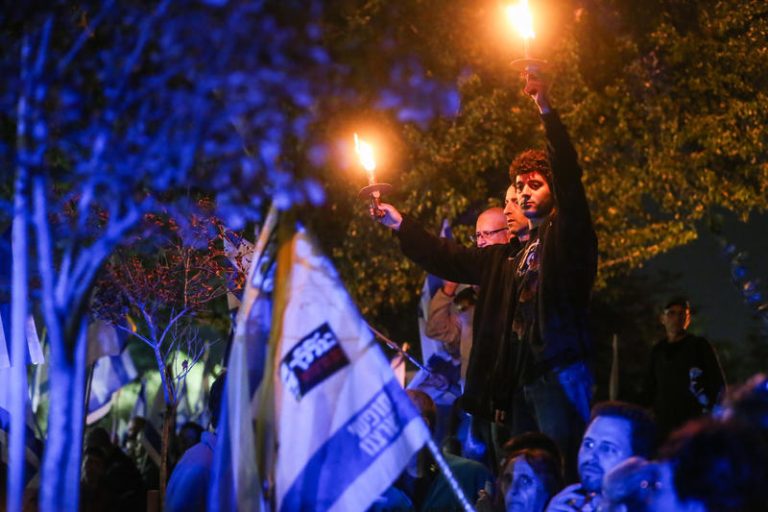 MIDEAST ISRAEL PROTEST