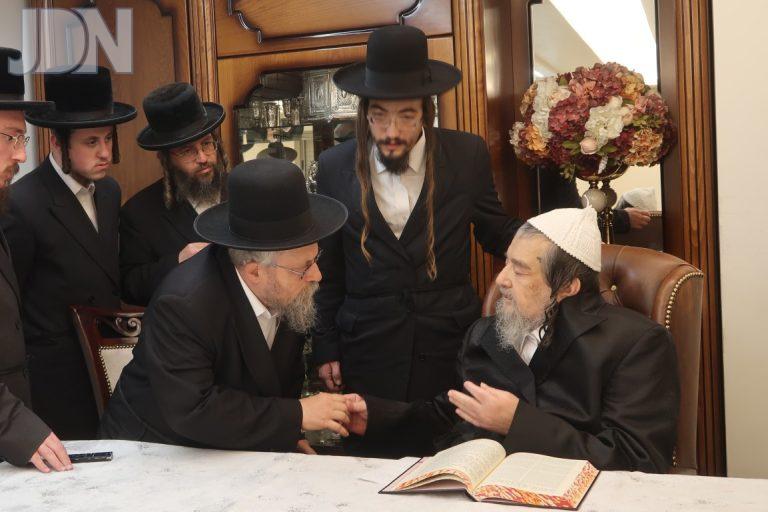 הרב שלמה זלמן וייס אצל הגרי''מ שכטר (5)