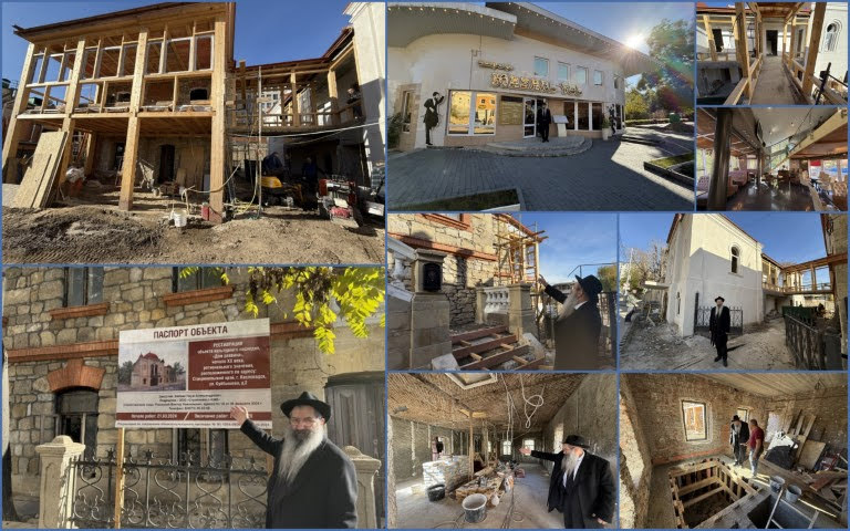 שיפוצים בית הכנסת ההיסטורי קיסלובודסק רוסיה (33)