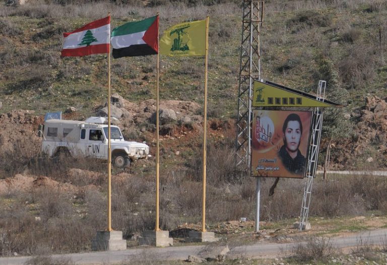 tension in the northern Israeli - Lebanese border