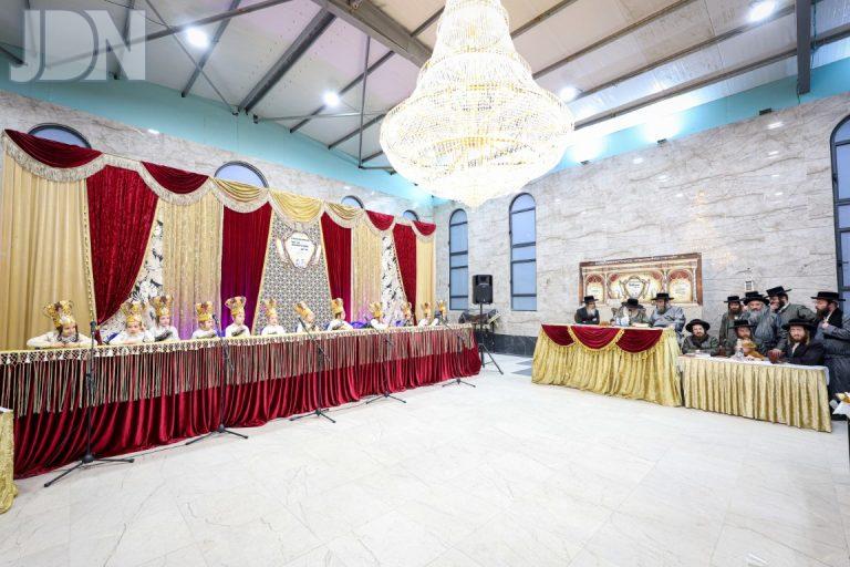 טבריה חומש סעודה בתלמוד תורה תולדות אהרן בראשות האדמו''ר צילום א אייזנבאך (24)