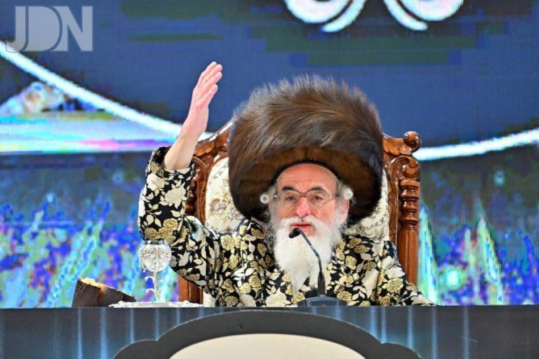 י''ב שבט ראש לחסידות חסידי ויזניץ צילום יהושע פרוכטר (2)