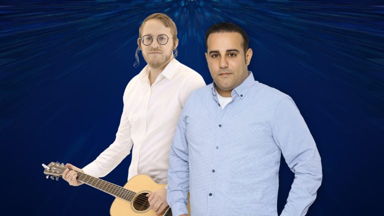 ישראל גברא ודייויד טויב - תמונת יח''צ