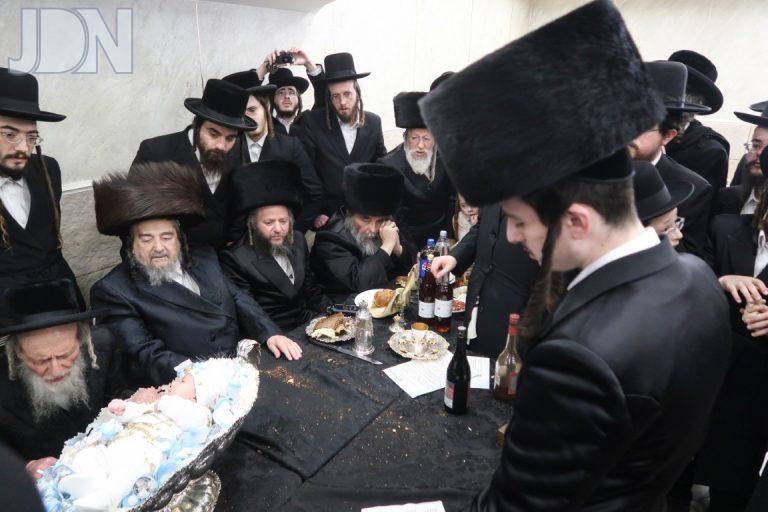 פדיון הבן לבן נינן של רבי יעקב מאיר שעכטר צילום מ א נוימן (2)