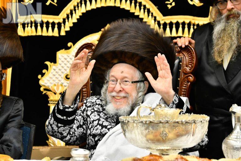 שבע ברכות סטראפקוב צאנז לעלוב בבית המדרש סטראפקוב בבני ברק צילום שוקי לרר (2)