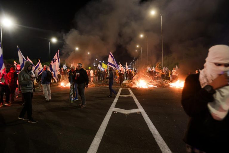 MIDEAST ISRAEL PROTEST