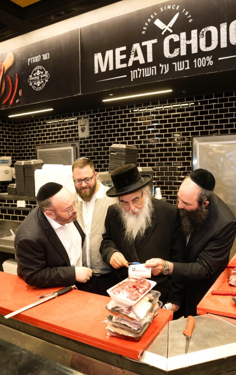 ביקור הרב רובין במיט צויס לקראת פסח - מערכתי