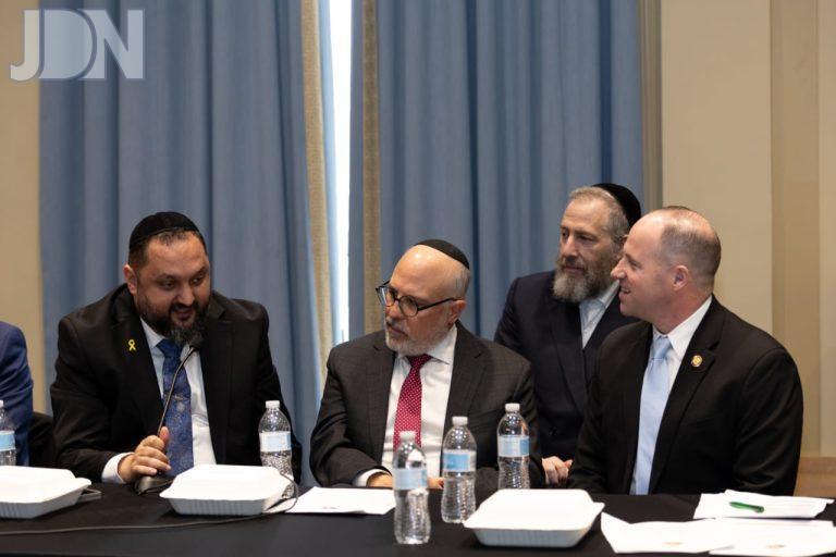 הרב איסייב בביקורו האחרון בארהב צילום באדיבות Friedlander Group (2)