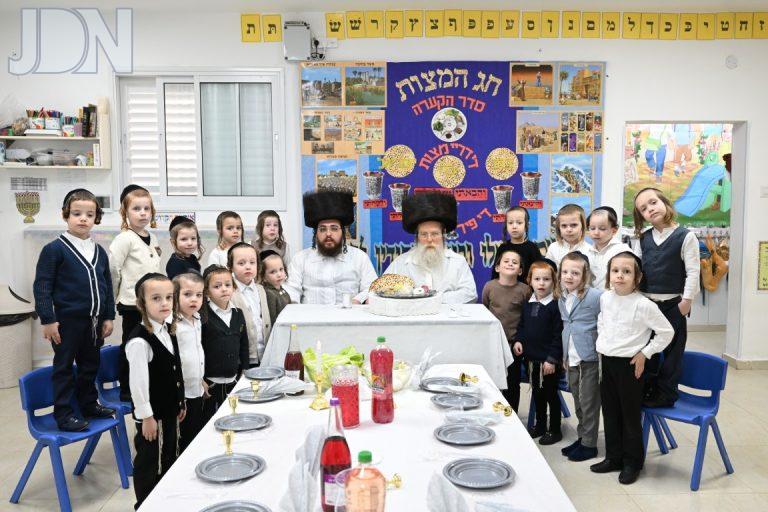 ליל הסדר חיידר צאנז ב''ב (17)