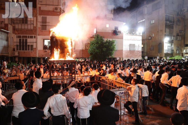 הדלקת המרכזית תלמוד תורה שתילי זיתים צילום יהודה נחמני (9)