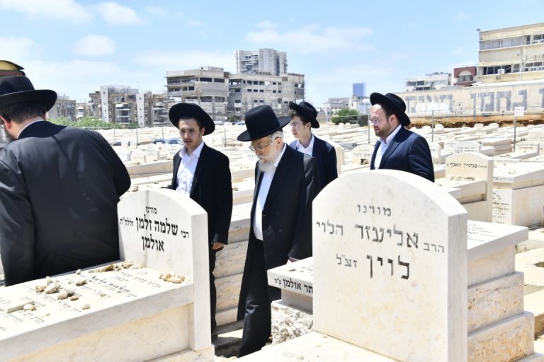 הרב בנימין אלישיב בברית לנכדו בבני ברק צילום שוקי לרר (23)