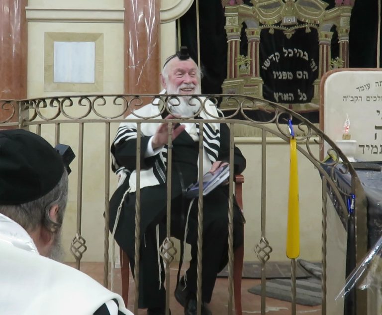 מרן פוסק הדור במשאו הבוקר