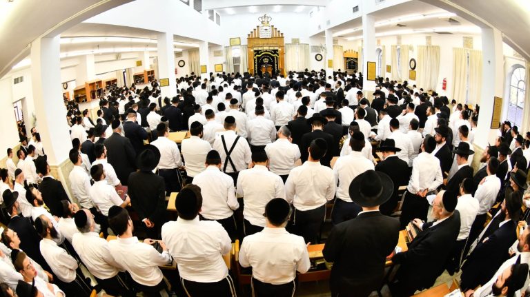 רבי בנימין פינקל עצרת ישיבת מיר (37)