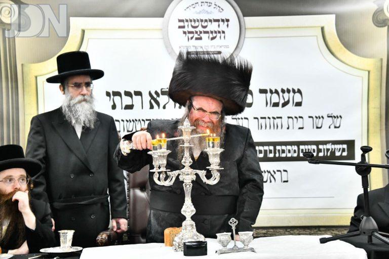 הילולת שר בית הזוהר העטרת צבי מזידיטשוב זיע''א אצל האדמו''ר מזידיטשוב ווערצקי צילום שוקי לרר (2)