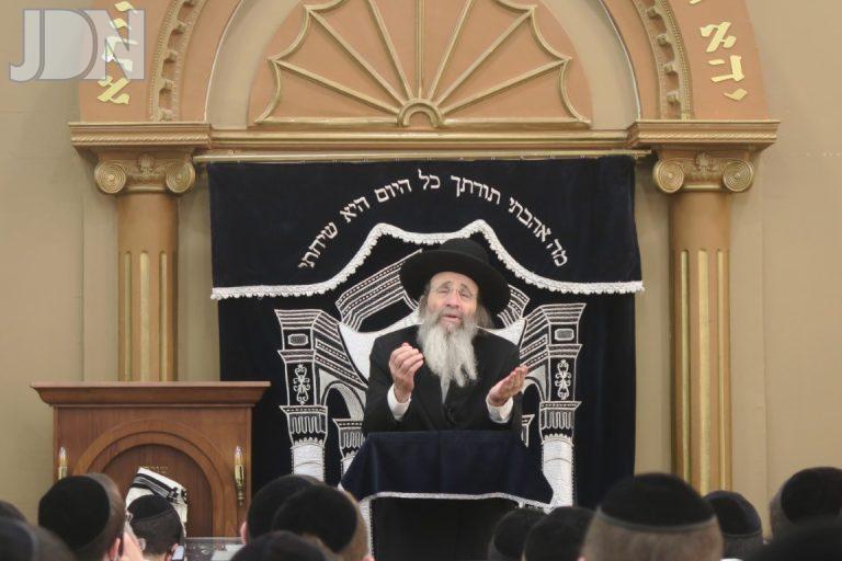 הרב בנימין פינקל בשיעור חיזוק מיוחד בישיבת רנה של תורה כרמיאל (8)
