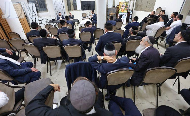 חיפה - ערב חינוכי להורי בני הישיבות ע'' 'איגוד בני הישיבות - הדר' צילום שמואל שנקר (10)