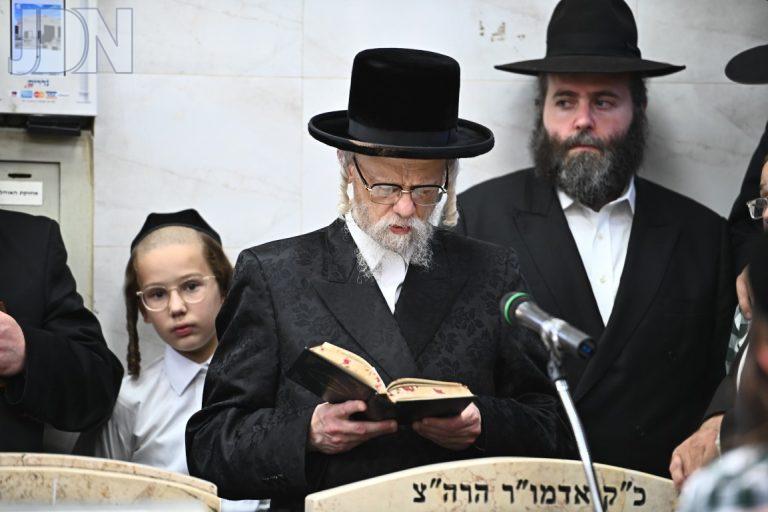 עליה לציון האדמו''ר מסערט ויזניץ לרגל היארצייט צילום שוקי לרר (44)